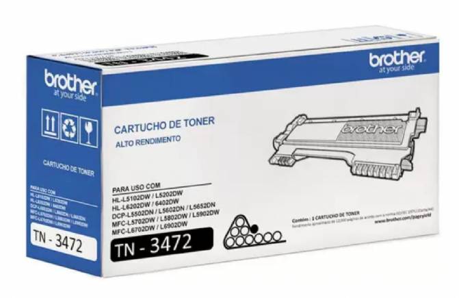 Cartucho De Toner Brother Tn880/tn3472 O