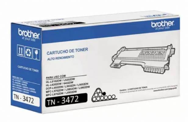 Cartucho de Toner Brother TN880/TN3472 Original